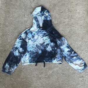 Old Navy Blue Tie-Dye Kids Hoodie